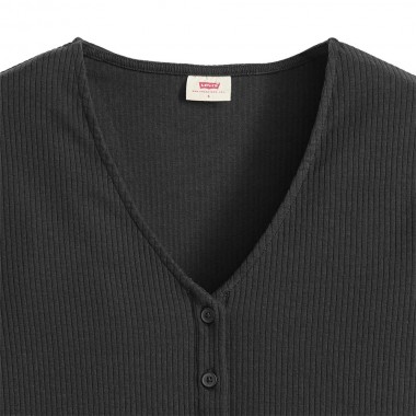 LEVIS MUSE W TEE BLACK/CAVIAR