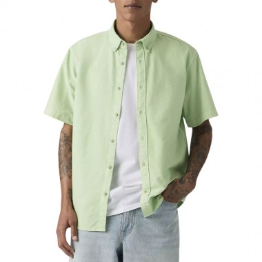 LEVI’S® AUTHENTIC BUTTON DOWN SHIRT GREEN/CAMEO GREEN
