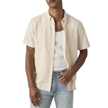 LEVI’S® AUTHENTIC BUTTON DOWN SHIRT NEUTRAL/OATMEAL