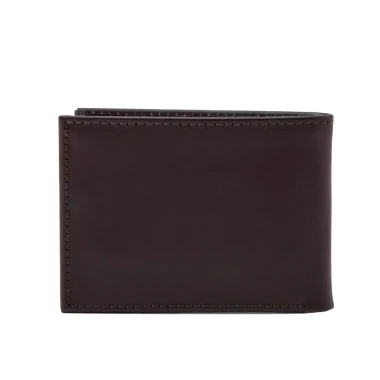 LEVI’S® BATWING BIFOLD ID WALLET LEATHER BROWN