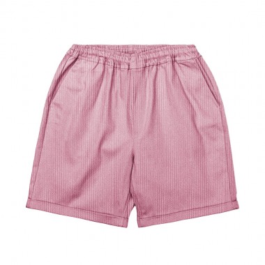 THE DUDES PEACHES N CREAM CORD EZ SHORTS PINK