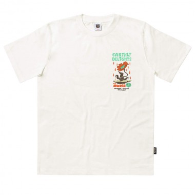 THE DUDES EARTHLY DELIGHTS CLASSIC PREMIUM T-SHIRT OFF-WHITE