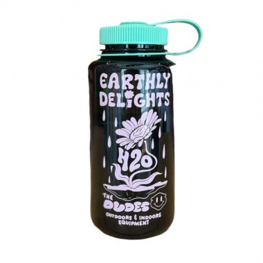 THE DUDES EARTHLY DELIGHTS DRINKING BOTTLE JADE
