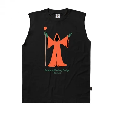 THE DUDES WARLOCK TANK TOP BLACK
