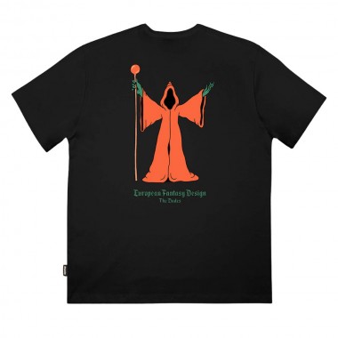 THE DUDES WARLOCK EFD CLASSIC T-SHIRT BLACK