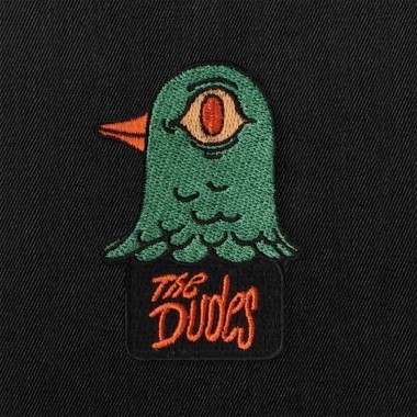 THE DUDES EUROPEAN FANTASY CHUCK PREMIUM OVERSHIRT BLACK