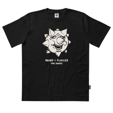 THE DUDES I FLAILED CLASSIC STANDARD T-SHIRT BLACK