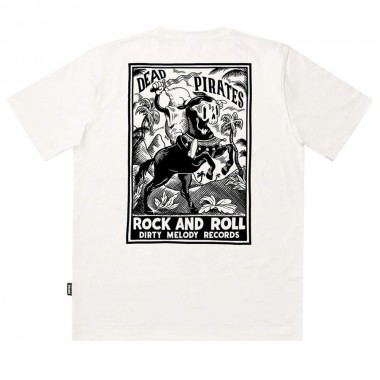 THE DUDES DEAD PIRATES CLASSIC T-SHIRT OFF-WHITE