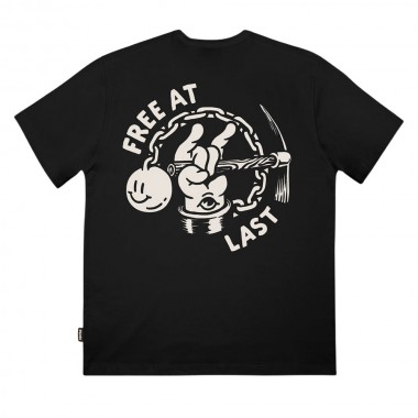 THE DUDES FREE AT LAST CLASSIC T-SHIRT BLACK