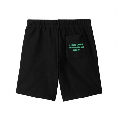 THE DUDES TEST SUBJECT 1 GREEN SWEATSHORTS BLACK