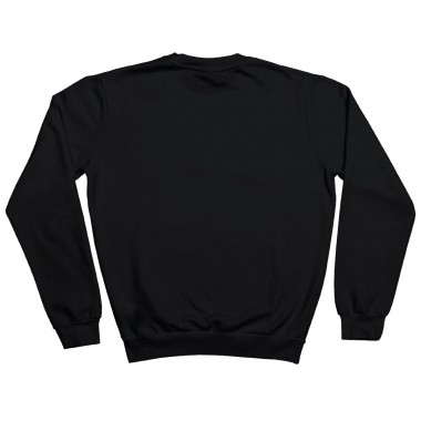 THE DUDES LOS DUDES LABEL CLASSIC HEAVYWEIGHT SWEATSHIRT BLACK