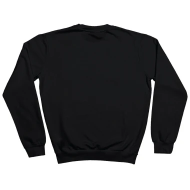 THE DUDES LOS DUDES LABEL CLASSIC HEAVYWEIGHT SWEATSHIRT BLACK