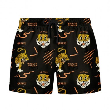 THE DUDES WILDLIFE STUDIES SWIM SHORTS MULTICOLOR