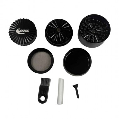 THE DUDES DRUGS PREMIUM GRINDER BLACK