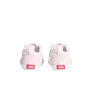 VANS OLD SKOOL CHECKERBOARD CRIB SHOES PASTEL PINK