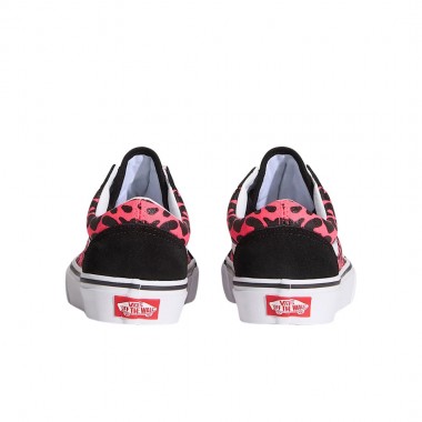 VANS OLD SKOOL GLITTER LEOPARD K SHOES DIVA PINK