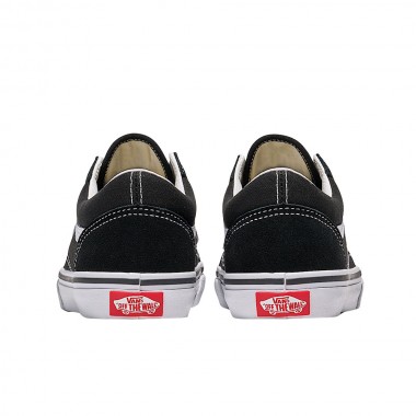 VANS OLD SKOOL K SHOES BLACK/WHITE