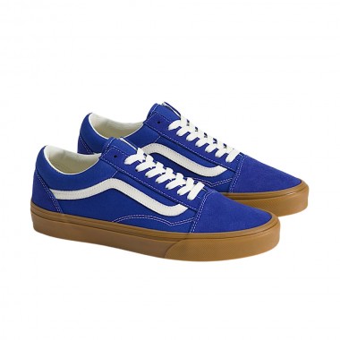 VANS OLD SKOOL GUM SHOES ROYAL COBALT