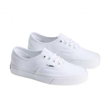 VANS AUTHENTIC K SHOES TRUE WHITE