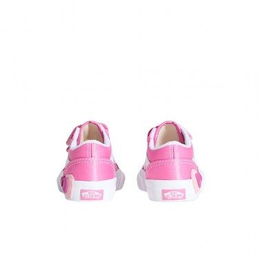 VANS OLD SKOOL V BOW TOD SHOES PINK FIZZ