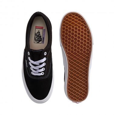 VANS SKATE ERA SHOES BLACK/WHITE