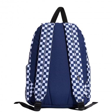 VANS OLD SKOOL GROM BACKPACK CHECKERBOARD DEEP INDIGO