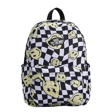 VANS OLD SKOOL GROM BACKPACK CHECKERBOARD WHITE/BLACK
