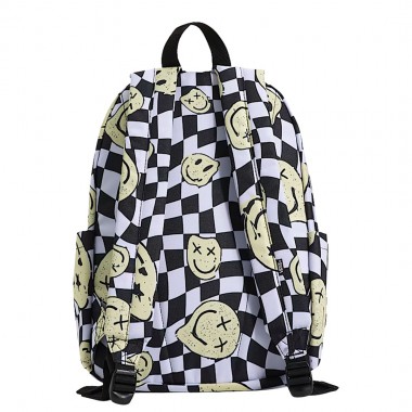VANS OLD SKOOL GROM BACKPACK CHECKERBOARD WHITE/BLACK