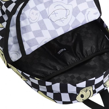 VANS OLD SKOOL GROM BACKPACK CHECKERBOARD WHITE/BLACK