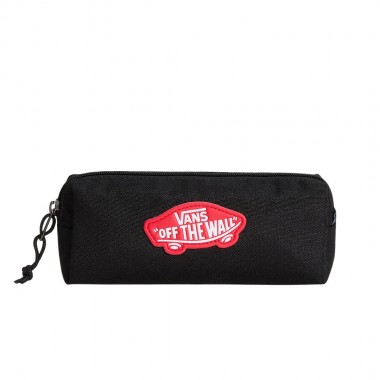 VANS OLD SKOOL PENCIL POUCH BLACK/CHILI PEPPER