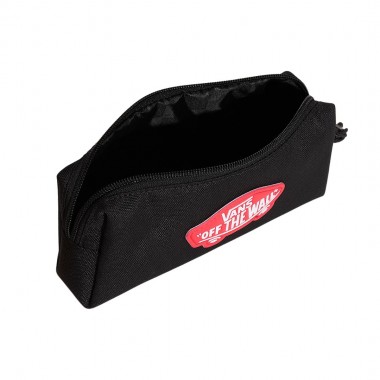 VANS OLD SKOOL PENCIL POUCH BLACK/CHILI PEPPER