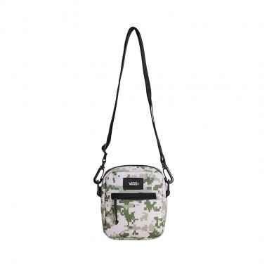 VANS BAIL SHOULDER BAG NEUTRAL OLIVE/MARSHMALLOW