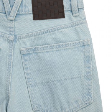 VANS CHECK-5 LOOSE K DENIM PANTS BLUE ICE