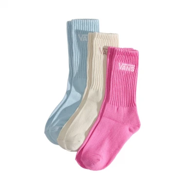 VANS CLASSIC K CREW SOCKS 3PACK PINK FIZZ