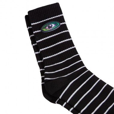 VANS LX WRECKPACK EYE CREW SOCKS BLACK