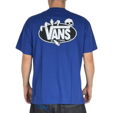 VANS SHOW OFF TEE ROYAL COBALT