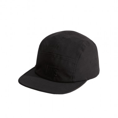 VANS STRETCH LOGO CAMPER CAP BLACK