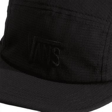 VANS STRETCH LOGO CAMPER CAP BLACK