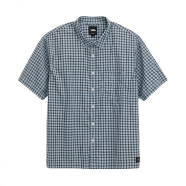 VANS LARKSPUR MINI PLAID SHIRT DAWN MIST/PARIS