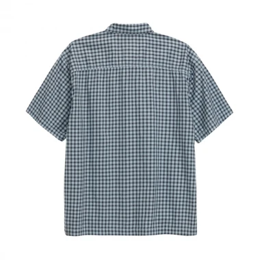 VANS LARKSPUR MINI PLAID SHIRT DAWN MIST/PARIS