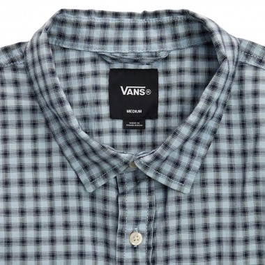VANS LARKSPUR MINI PLAID SHIRT DAWN MIST/PARIS