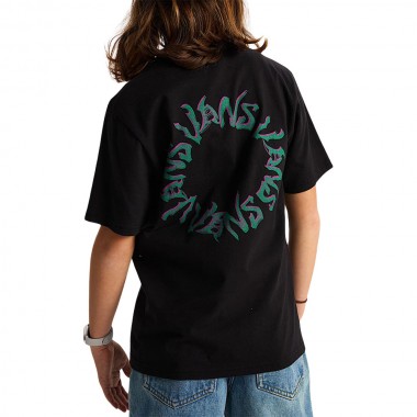 VANS WILD CIRCLE K TEE BLACK