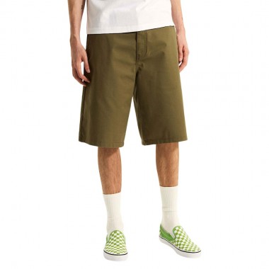 VANS AUTHENTIC CHINO LOOSE SHORTS MOSSY OLIVE