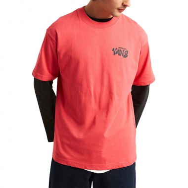 VANS REPEAR SAM LOOSE TEE CRIMSON HAZE