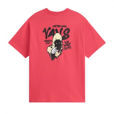 VANS REPEAR SAM LOOSE TEE CRIMSON HAZE