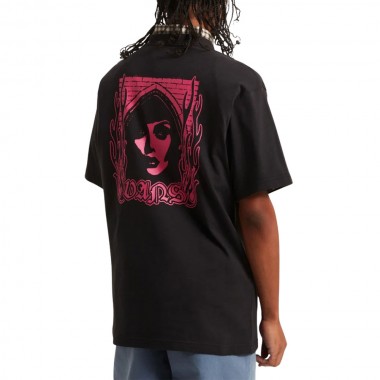 VANS MISTY EYES LOOSE TEE BLACK