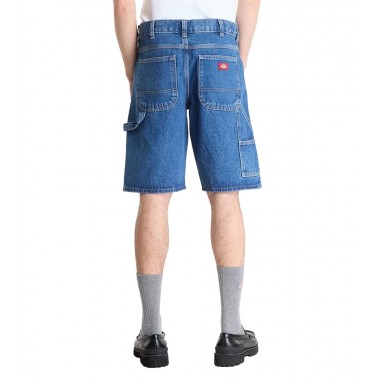 DICKIES 993 11 INCH DENIM CARPENTER SHORTS CLASSIC BLUE