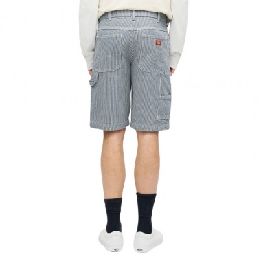 DICKIES 11 INCH HICKORY CARPENTER SHORTS RETRO INDIGO