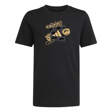 ADIDAS CAMO GRAPHIC K T-SHIRT BLACK
