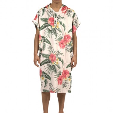 BEE UNUSUAL PALM BLISS CHANGING PONCHO MULTICOLOR